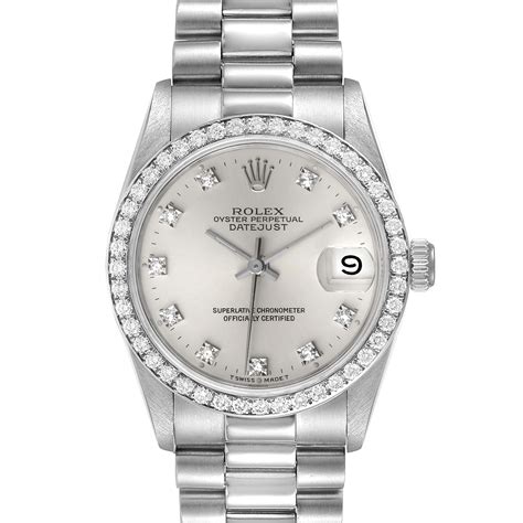 pltinum diamond rolex|rolex platinum watch 37mm.